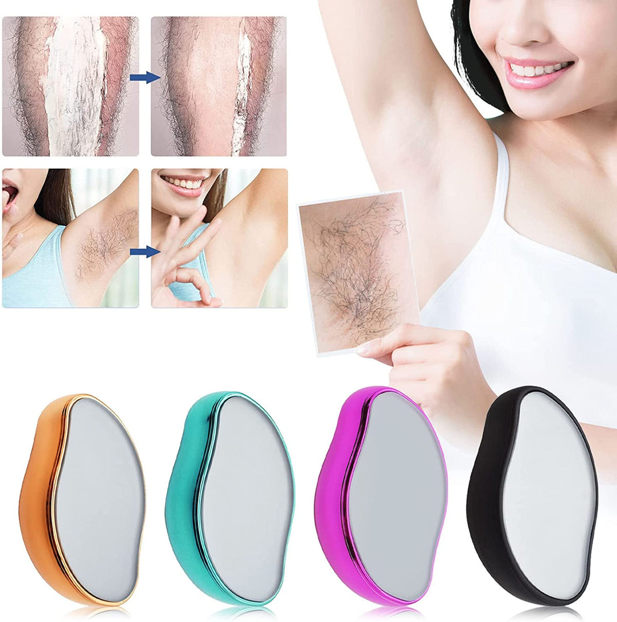 Crystal Hair Eraser - Painless Hair Removal