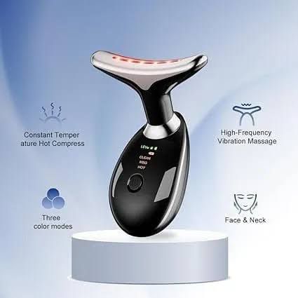 7 Colors LED Face & Neck Lifting Massager