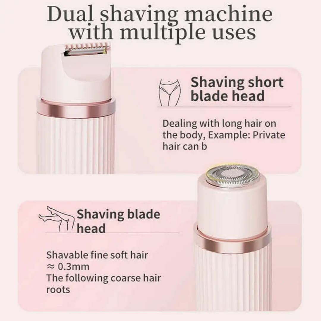 2-in-1 Dual Head Shaver & Electric Trimmer High Quality