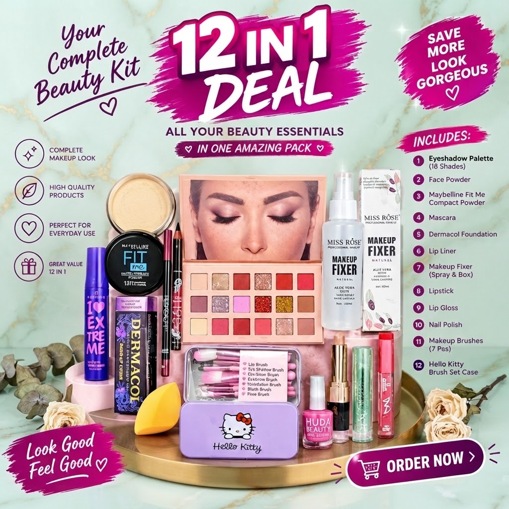 12 in 1 Complete Beauty Deal Kit