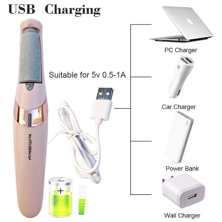 Electric Foot Filter- Soft & Smooth Feet at Home