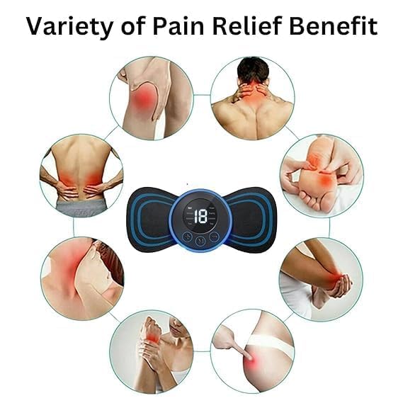Electric Mini Neck Massager Patch - Rechargeable