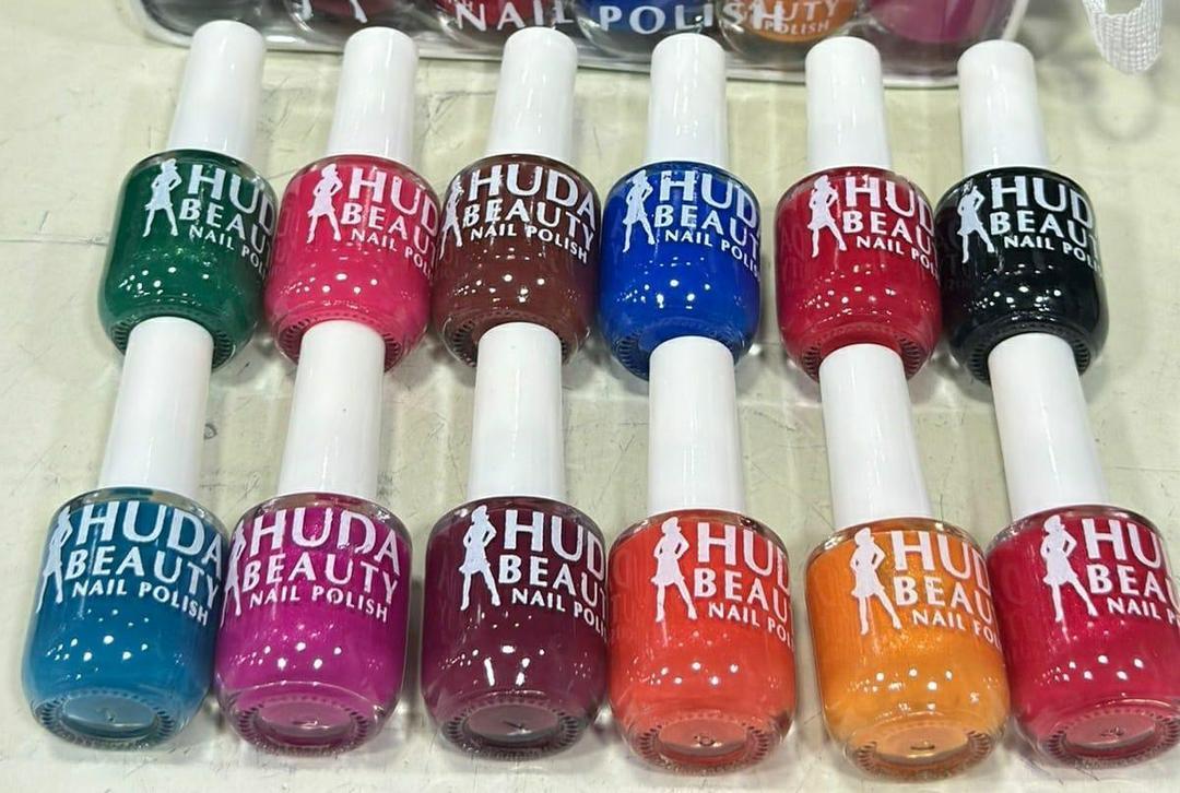 Huda Beauty Peel Off Nail Polish - 12 Colors Box