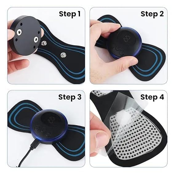 Electric Mini Neck Massager Patch - Rechargeable