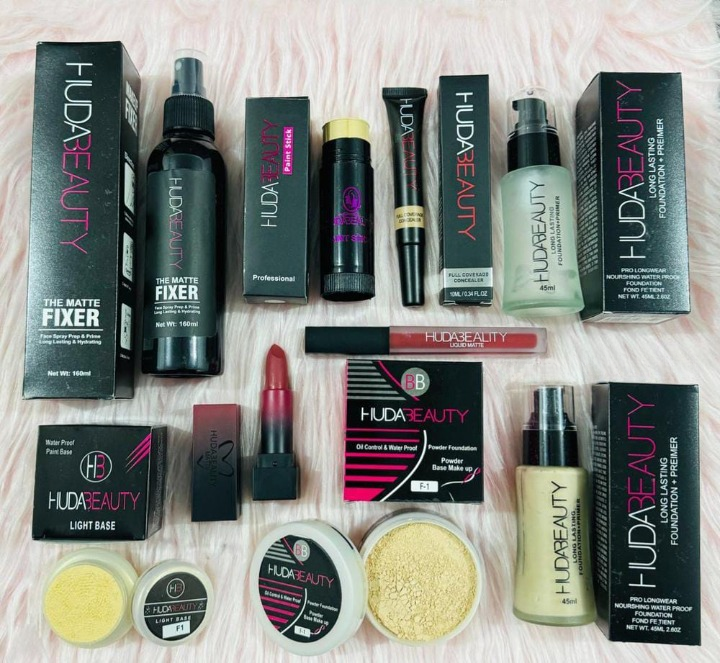 Huda Beauty Full Makeup Set - Complete Beauty Kit For Girls