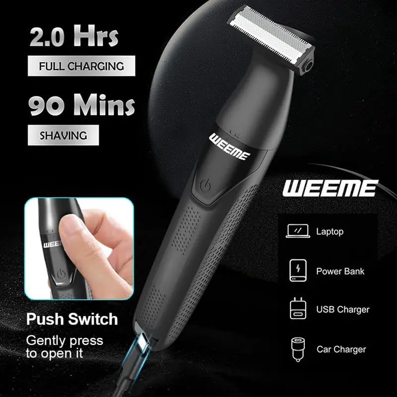 T9 Professional Hair & Beard Trimmer Rechargeable