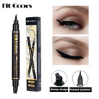 Fit Colors Dual Head Eyeliner - Stamp & Fine Point Liner