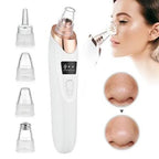 4-in-1 Electric Blackhead Remover- Pore Vacuum Suction Cleaner for Nose & Face