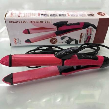 NOVA 2 in 1 Hair Straightener & Curler Review Salon Style at Home